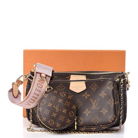 louis vuitton rose clair|louis vuitton multi pochette accessories.